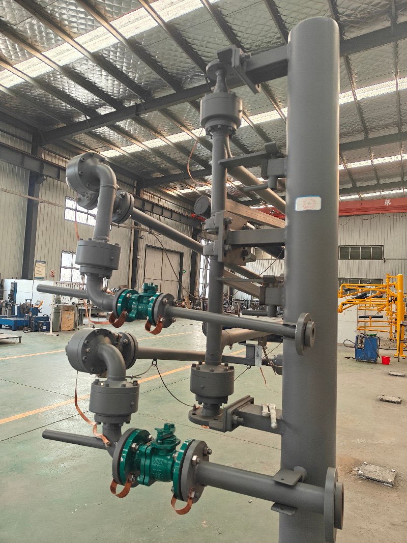 液氯、氫氟酸、無水氫氟酸等帶泄漏預警鶴管